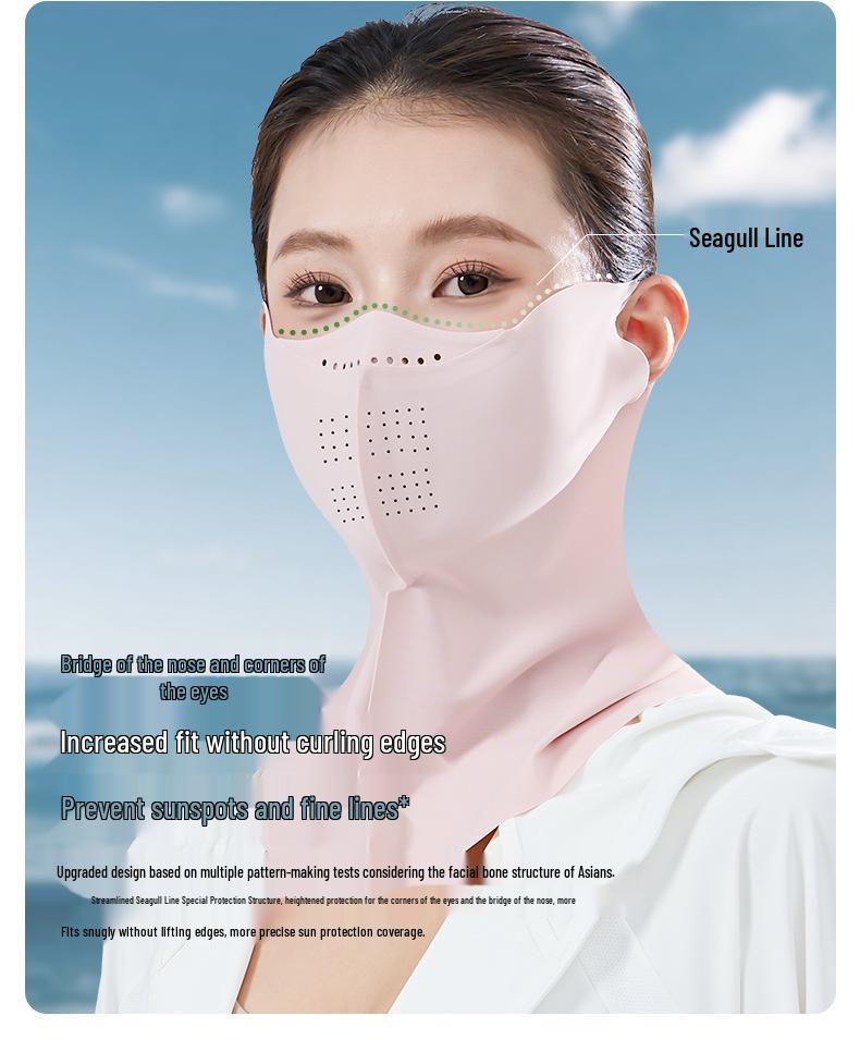 2026 Women's UV Protection Sunshade Face & Neck Veil - New Style