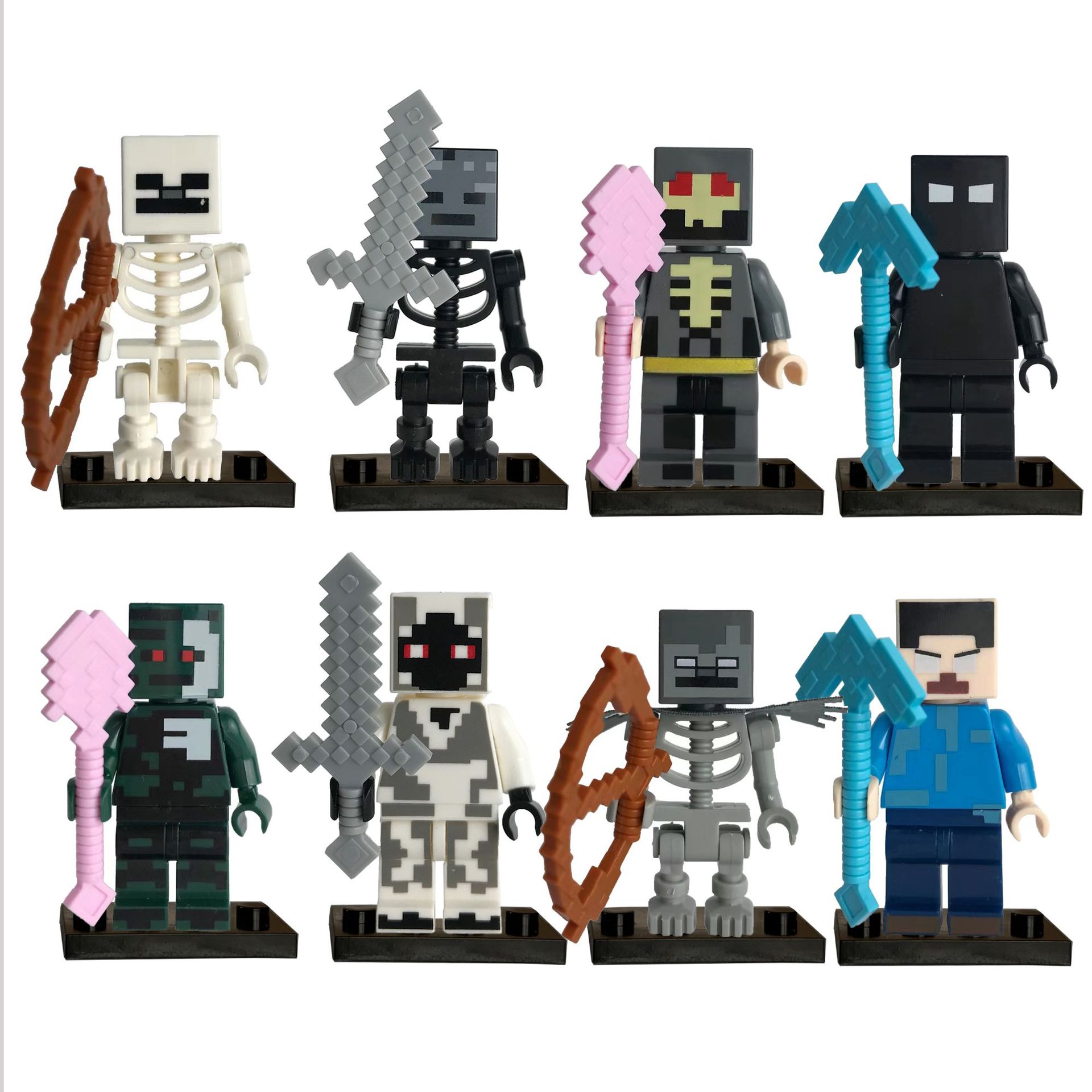 

Кукла Building Block World с базовым оружием Детская игрушка