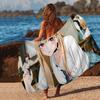 My Dress Up Darling Anime Beach Towel Colorful Bath Towels for Microfiber Quick Dry Custom Sand Free Beach Yoga Spa Gym Pool