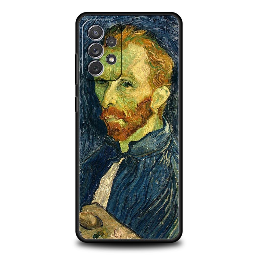 Van Gogh Oil Painting Case For Samsung A53 A23 A33 5G A13 A03 A21s A03s A31 A11 A41 A51 A52 A71 A73 M21 M22 M31 A01 Phone Cover