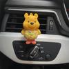 New Kawaii Winnie The Pooh Air Freshener Air Outlet Decoration Fashionable Car Air Conditioner Aromatherapy Car Decoration