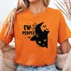 Halloween Cats Graphic Y2k Tops Women T-Shirt Casual Ulzzang Harajuku Streetwear Aesthetic Female Clothing Short Sleeve Tees