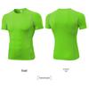 Men's Pro Performance Compression T-Shirt - Elastic, Sweat-Wicking, Quick-Dry, Short Sleeve 1008