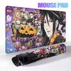 PC Black Butler Mouse Pad Game Player Computer Accessories Table Pad Laptop Keyboard Pad Large Non-Slip Carpet Anime Mousepad