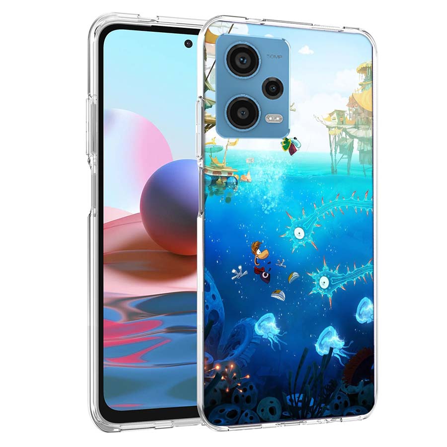 Game Rayman Legends Phone Case For Redmi Note 13 12 14 15 Pro Plus 13R 11 11T 11E 11S 10 Pro 10S 9 9S Cover Cell Clear TPU Capa