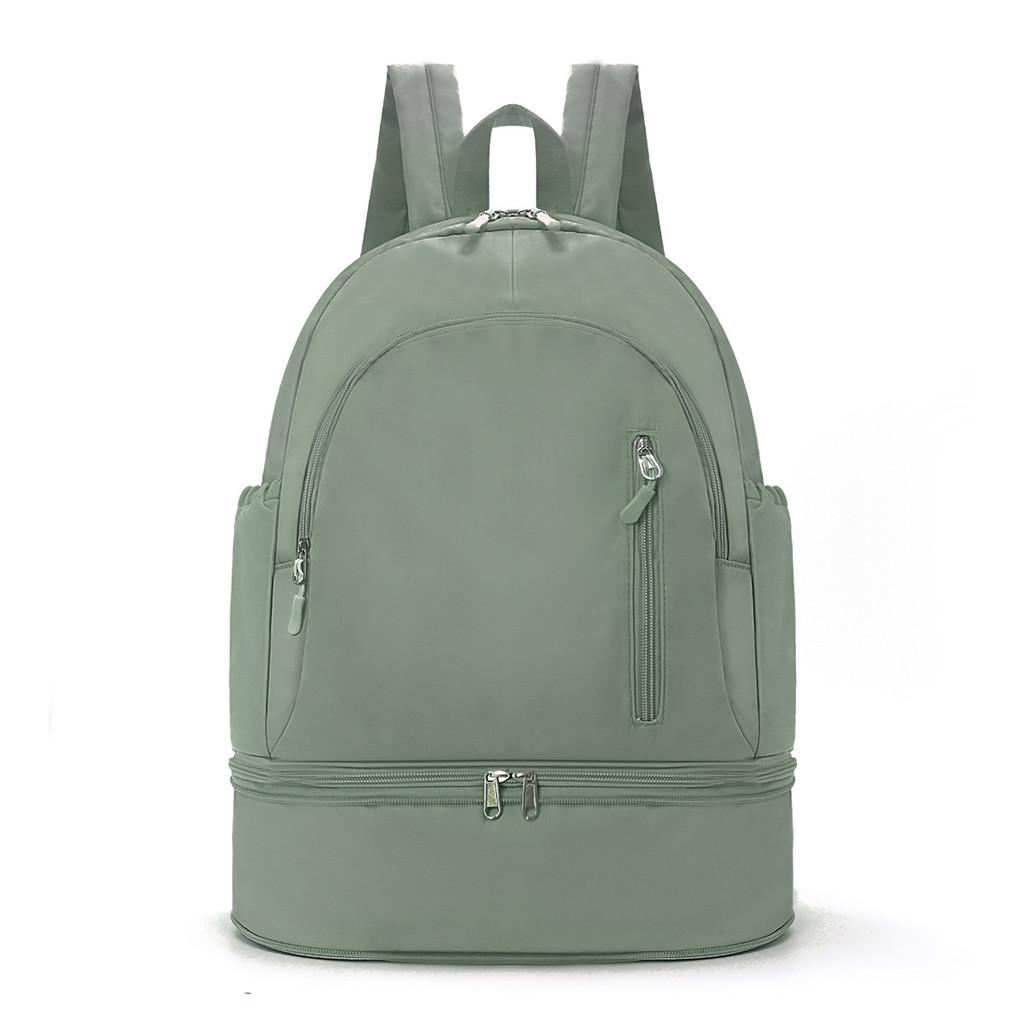 Waterproof Polyester Travel Backpack With Curved Shoulder Straps For Daily Use