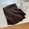 Knitted Fried Dough Twists Scarf for Female and Male Thick Warm Shawl for Student Lovers