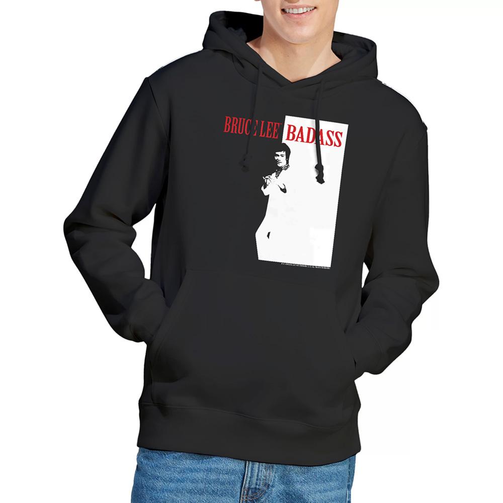 Bruce Lee Unisex Vuxen Badass Huvtröja