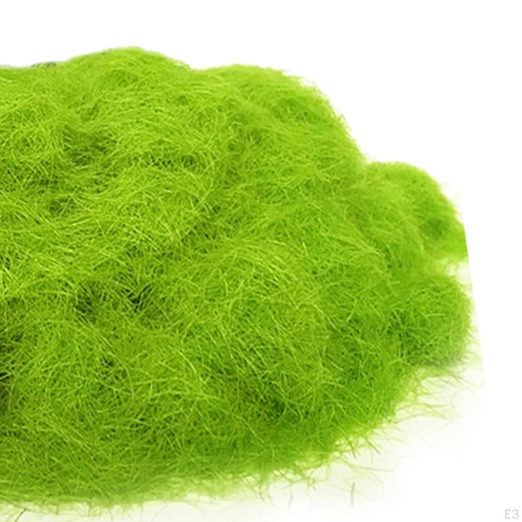 Grass-5mm Artificial Landscape Building Nylon Grass , Cashmere