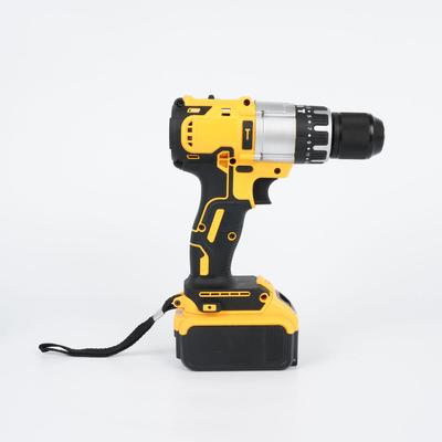 13mm Rechargeable Brushless Impact Hand Drill with High-Power Lithium Battery