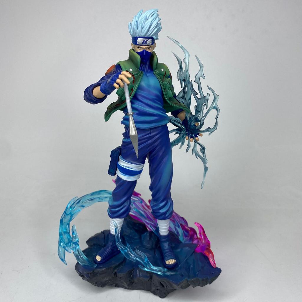 Hokage, Flagwood, Kakashi, Ratcher 3.0 Standing Statue, Ten Years Of Enchant, Model Ornament, Boxed Figure