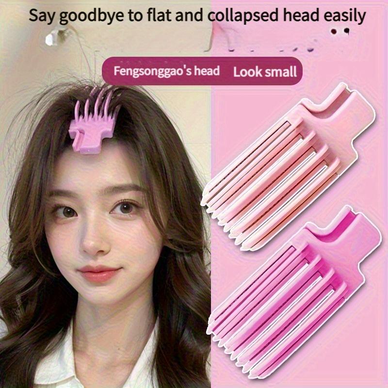 1pc Fluffy Bangs Styling Comb, Plastic Style Styling Comb Hair Root Lifting Comb Tool Hair Volume Clip