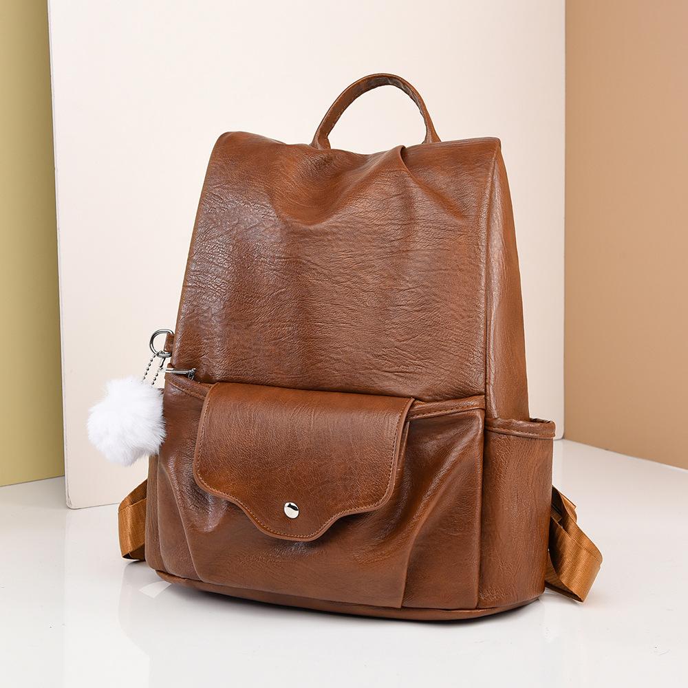 Dual-shoulder Bag, Casual Anti-theft Backpack, for Commuting and Traveling, Large Capacity, Student Schoolbag