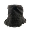 Loewe K820HB1X20 Logo Fringe Cotton Hat Black Cotton Women Used