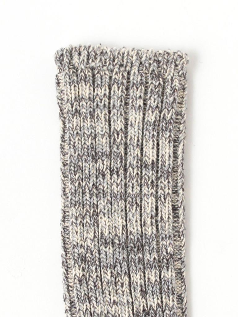 LIFE STORE by BEAMS Mix Crew Socks In Grey BMING Men's