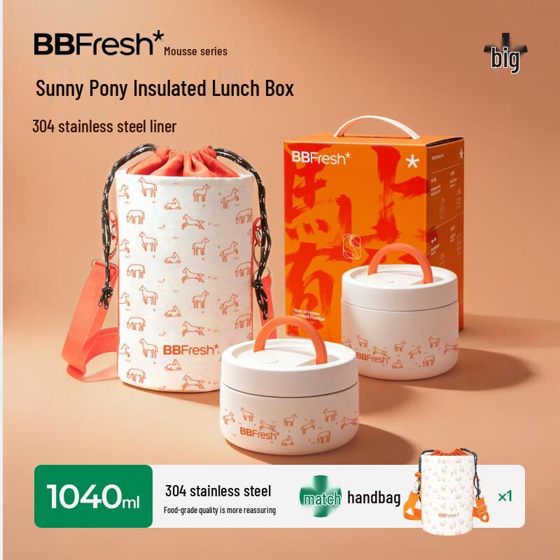 

BBFRESH 304 Stainless Steel Insulated Lunch Box