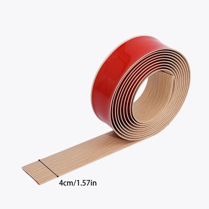PVC Floor Transition Strips Door Edges Board Seam Decorative Divider Threshold Edging Trim Strips For Living Room Hallway