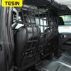 2/4 türen Auto Hinten Sitz Isolation Net Fahrzeug Haustier Rücksitz Barriere Hund Auto Teiler Net Für Jeep Wrangler JK JL JT