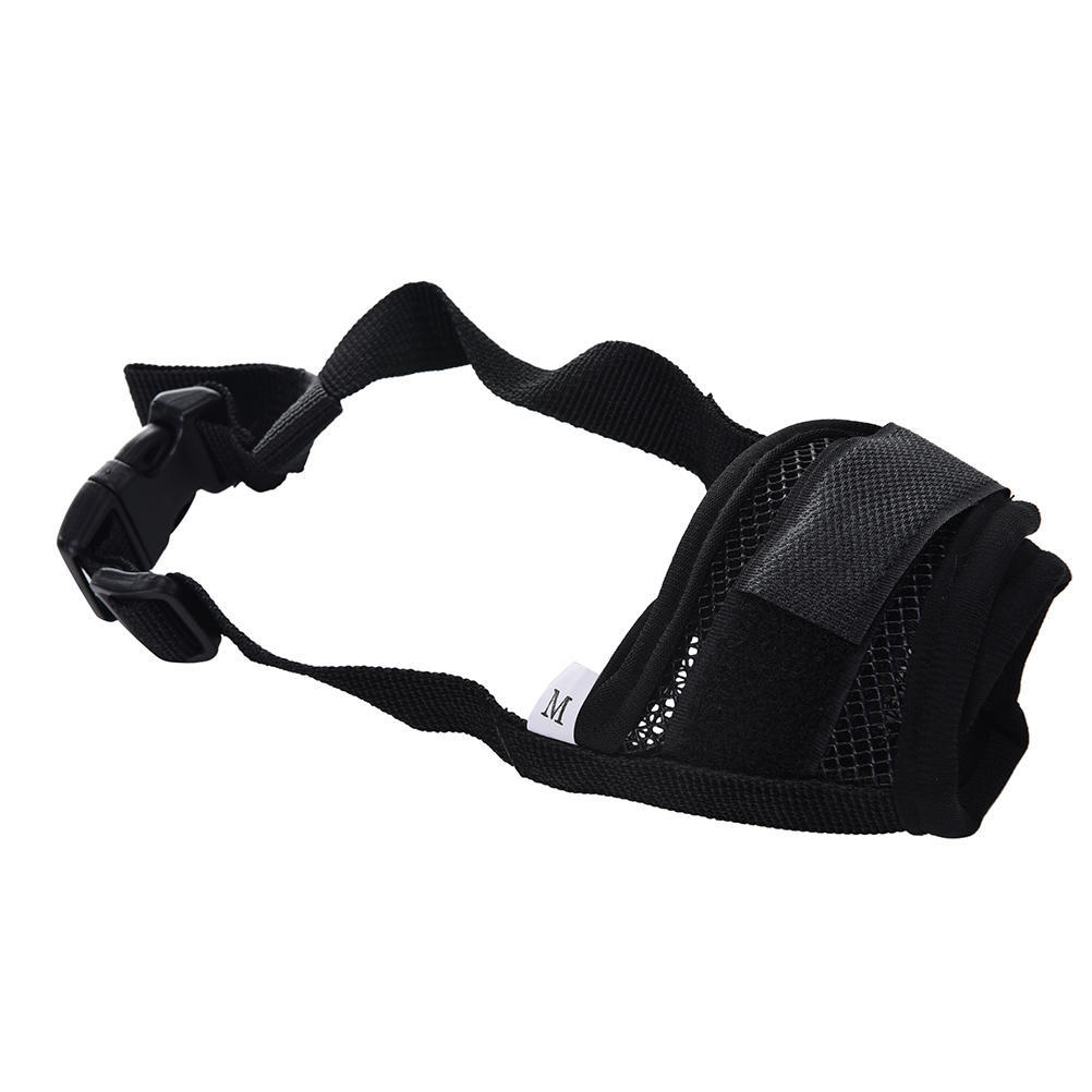 Haustier Hund Verstellbare Maske Bellen Beißen Netz Maulkorb Pflege Anti Kauen
