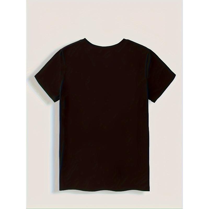 Europäische Größe Herzförmiges Rosen-Serien-Musterdruck-T-Shirt, Kurzärmeliges Rundhals-Freizeit-Oberteil, Sommer Frühling, Damenbekleidung