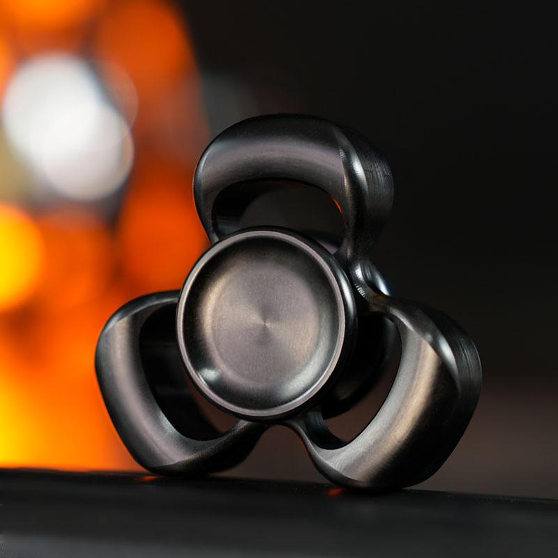 Fidget Hand Spinner Roller Stainless Steel Metal Fingertip Spinning Top Tip Gyro Edc Relieve Stress Reducing Toys Anti Anxiety