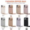 Crossbody Cards Solt Wallet Leather Cute Mirror Ring Holder Case For iPhone 16 Pro Max 15 Plus 14 13 12 11 Lanayrd Bear Cover