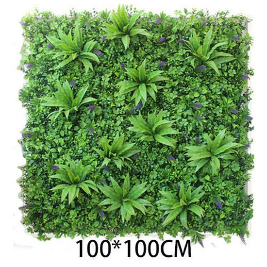 Flame-Retardant Green Wall: Anti-Aging Lawn Decoration for Malls & Backgrounds