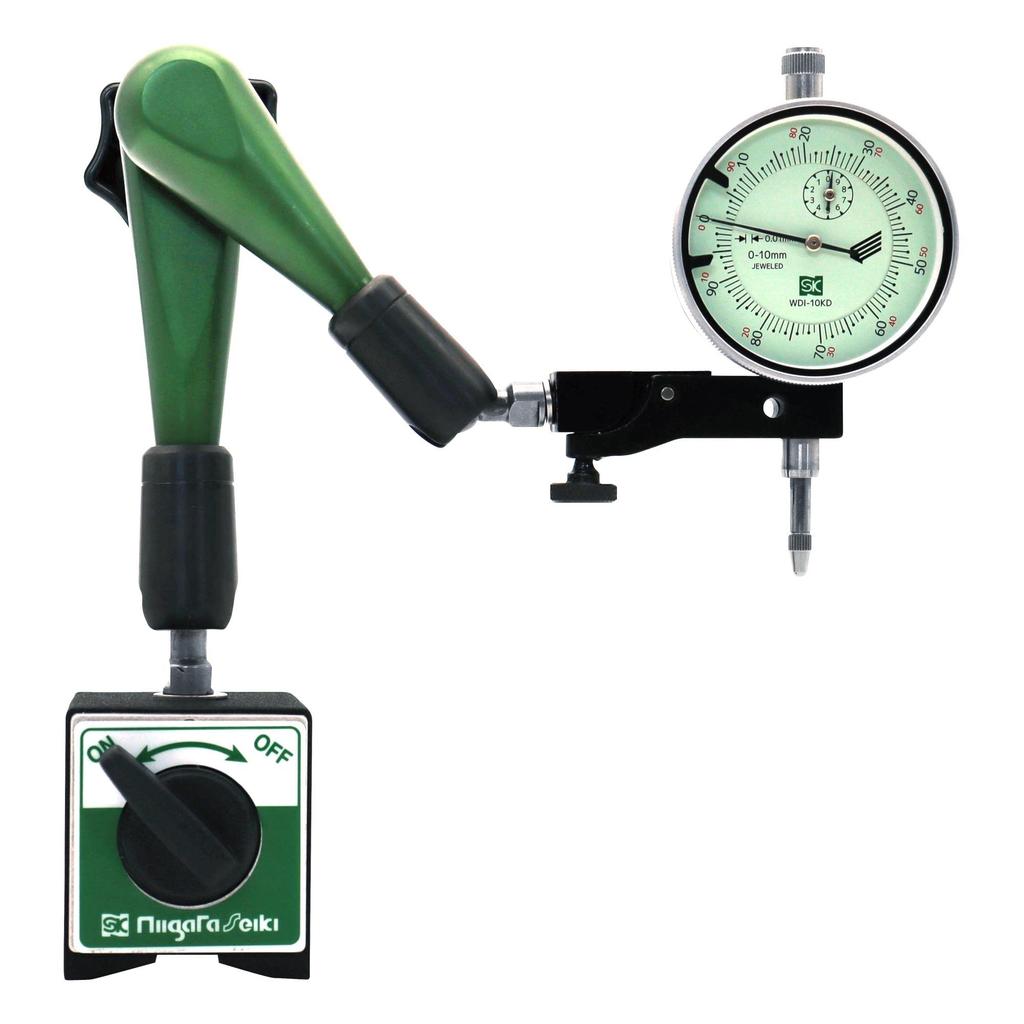 Niigata Seiki SK Magnetic Locking 800N Suction Green and Black Base, Type, Approx. Force, WMB-80G,