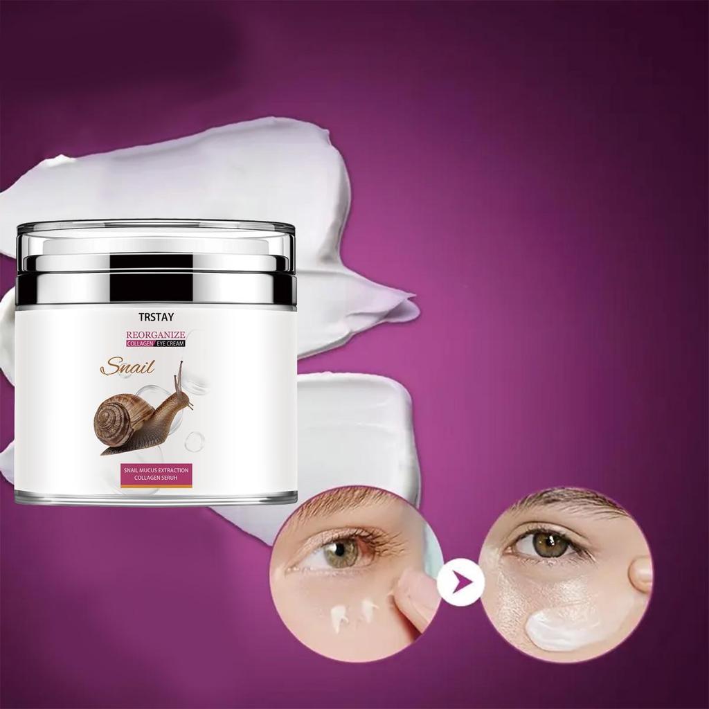 Eye cream, tightening crow's feet, moisturizing, fine lines, massage, massage eye cream around the eyes