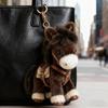 2026 Nuovo Mascotte Anno del Cavallo Fortunato Ciondolo Peluche Corto Bambola Cavallo Zodiacale Portachiavi Decorazione Creativa Portachiavi per Borsa Scuola Zaino Borsa a Mano e Auto
