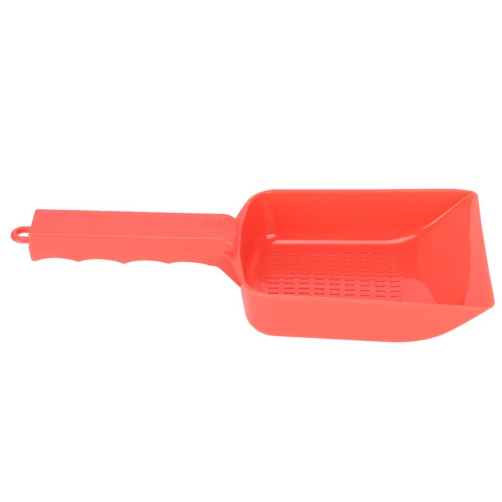 Gravel Sand Shovel Aquarium Sand Scooper Fish Tank Cleaning Tool Red for Home Garden Pool