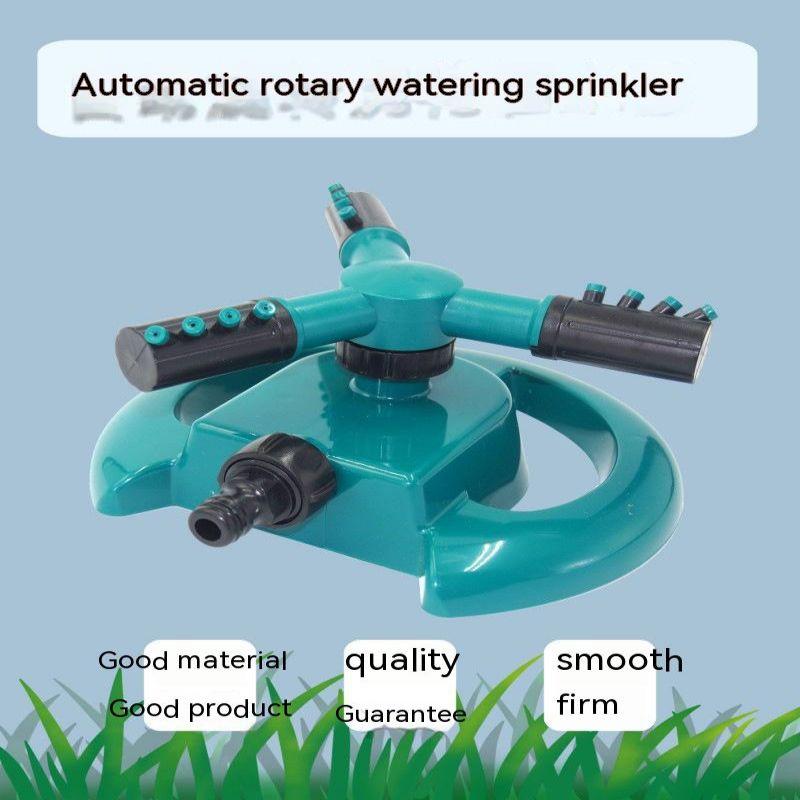 Andy Garden Watering Garden Irrigation Automatic Rotary Sprinkler Lawn Watering Watering Vegetables Trident Nozzle