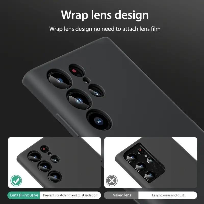 For S25 Ultra Plus Case Luxury Liquid Silicone Soft TPU Cover For Samsung Galaxy S25 S24 S 25 Ultra Plus S25Ultra Phone Cases Funda