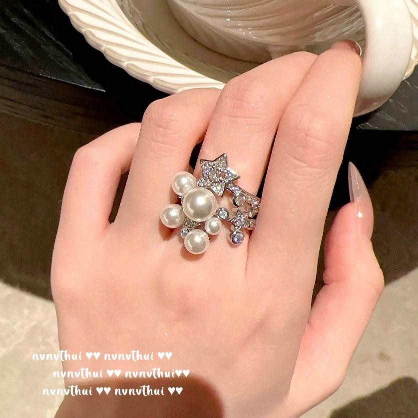 

Кольцо Mapei Pearl Star Jewel с пузырьками, Слезы русалки, Позолота 18 карат, Женское кольцо с цветком, цирконием и жемчугом