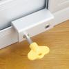 Aluminum Alloy Security Window Lock Stopper Sliding Window Anti-theft Lock Window Sliding Door Baby Kids Child Safety Doors Lock