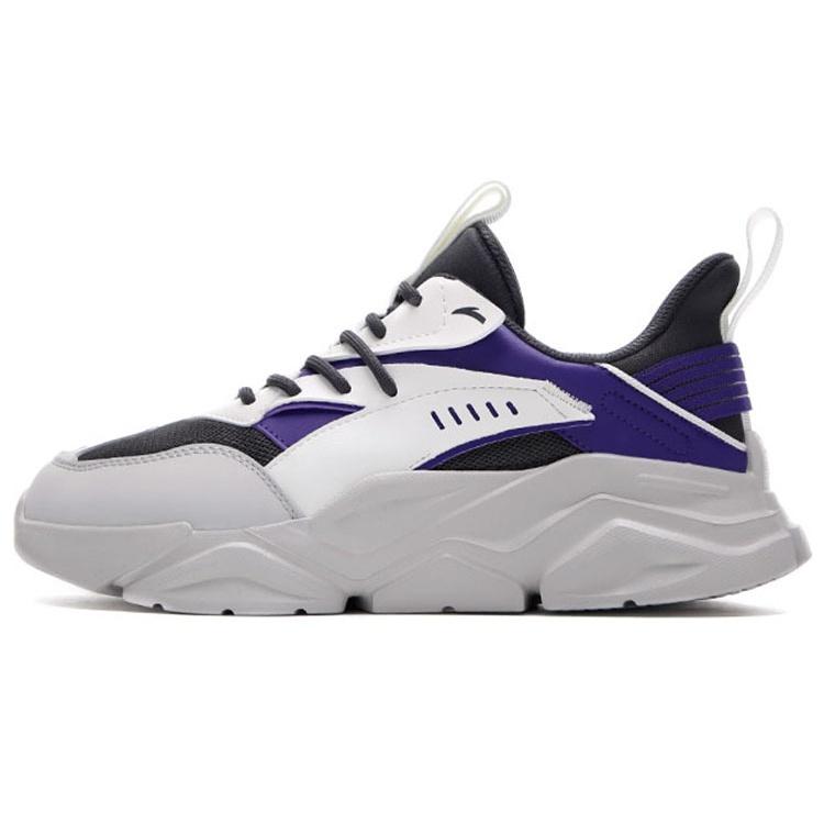 ANTA Life Series Low Grey White Purple Men s 912038820-7 EU 42