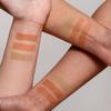 Shimmer Bronzer Powder, Highlighter Bronzer Contour Powder, Soft Texture, Natural Finish, All-Day Longevity, Lightweight, Breathable, Additive-Free