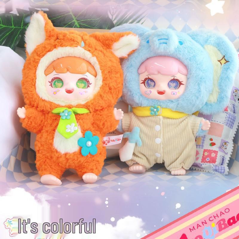 

Playful Dream: 400% Second Gen Plush Blind Box Handcrafted Figure Doll Ornament Gift