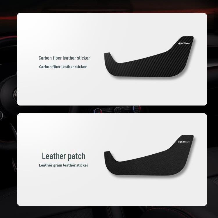 Alfa Romeo Stelvio/Giulia Door Kick Pad - Interior Protection Upgrade