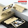 Foldable Phone Case Galaxy Z Fold 8 Ultra 7 6 5 With Pen Slot Stand Kickstand PU Leather Cover Shockproof Full