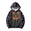 Men's Loose Fit Printed Hoodie with Pocket and Drawstring Casual Sweatshirt for Everyday Wear