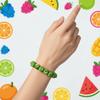 Resin Summer Dopamine Wrist Jewelry Cartoon Y2K Beaded Bracelet  Y2K Fashion Girls