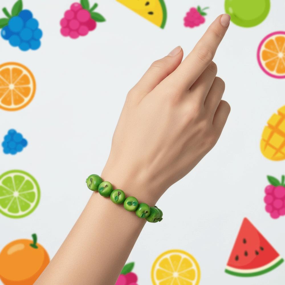 Resin Summer Dopamine Wrist Jewelry Cartoon Y2K Beaded Bracelet Y2K Fashion Girls