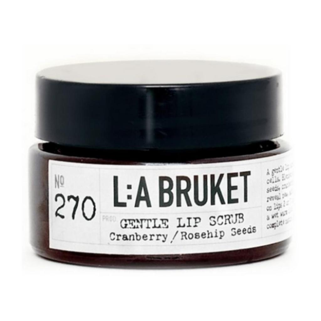 La Bruket LAB Gentle Lip Scrub (COSMOS) — Cranberry & Rosehip Seed — 15 g — 1 unit