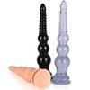Super Long Gourd Pull Beads Butt Plug Soft Anal Massage Masturbation Device SM Chrysanthemum Anal Dilator Sex Toys