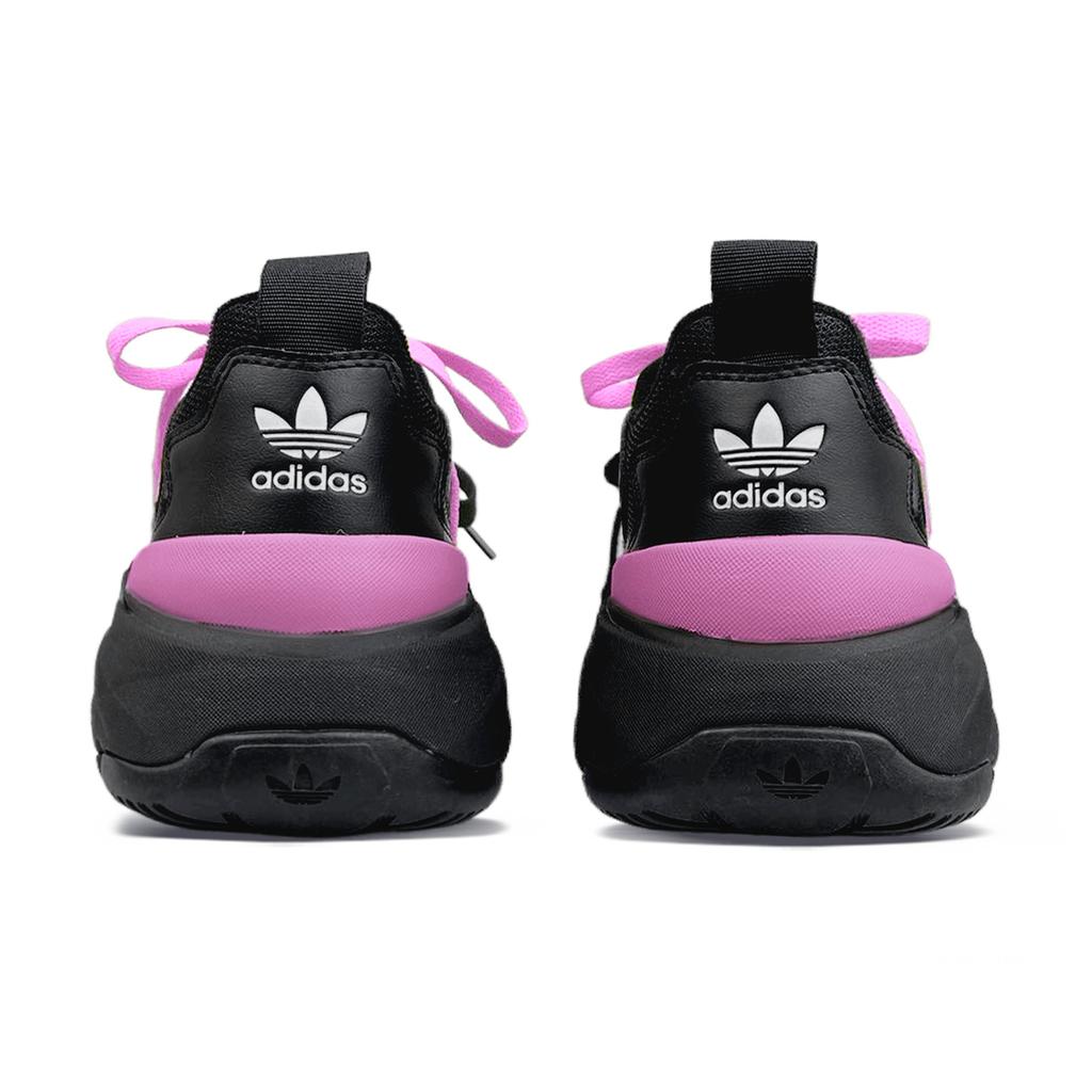 adidas Originals OZGAIA Slip Resistant Low Top Casual Shoes Women's Black Pink IG6045(Team401-)