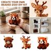 3D korálková zvířátka Sada DIY korálková figurka na dekoraci
