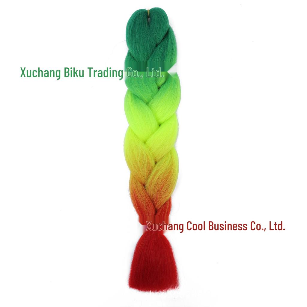 Three, Four, Five-Color Gradient High-Temp Fiber Jumbo Braid Material