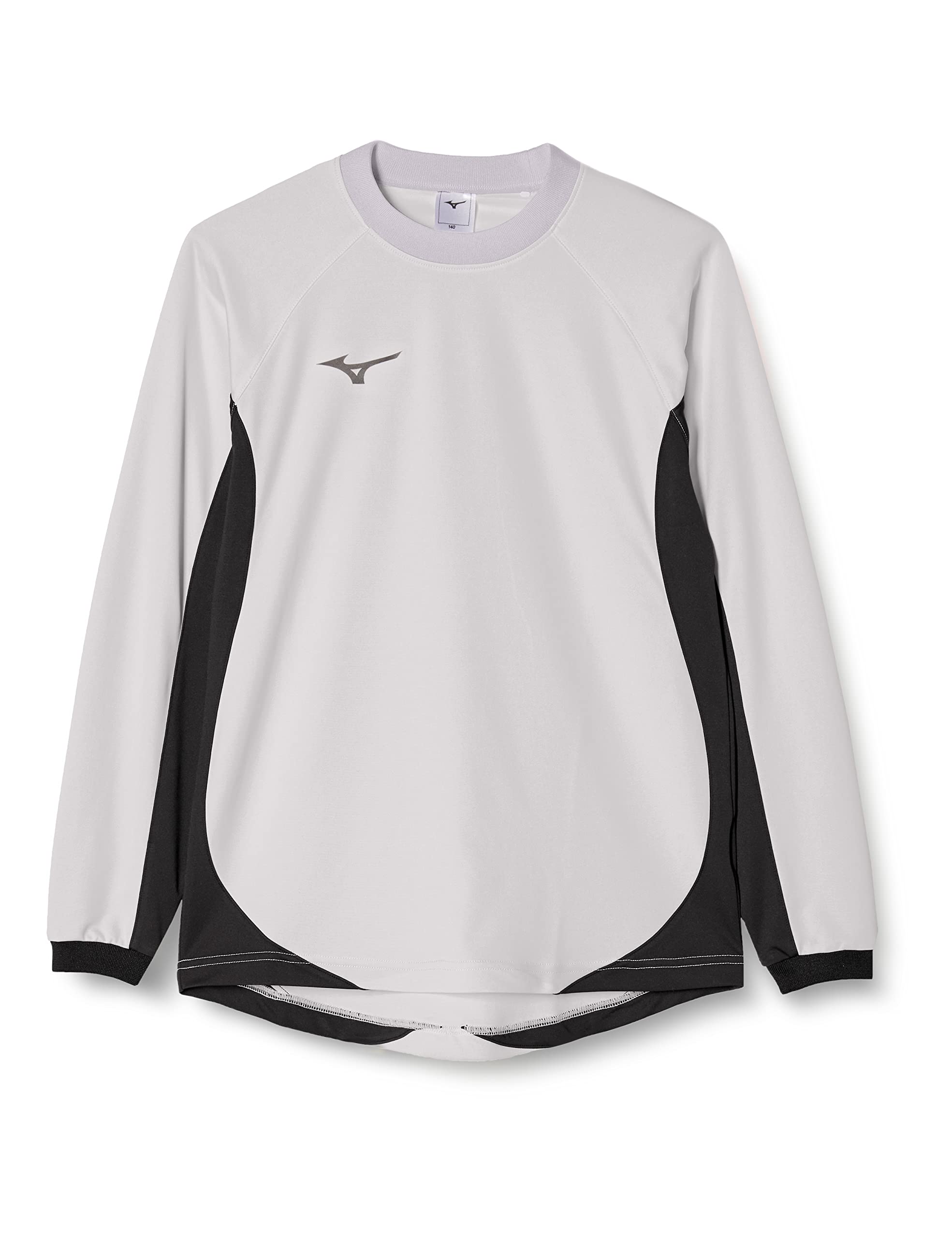 [Mizuno] Футбольная форма Вратарская футболка Однотонная Детская P2MA1175 Серый сплав 160
