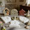 Nativity Themed Silicone Mold Easy Demold Holiday Candle Silicone Mould For Resin Casting Making Candle Soap Chocolate
